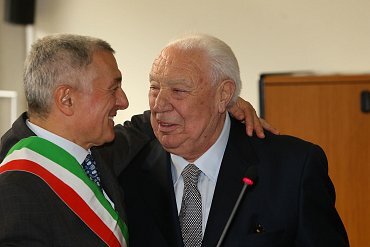 Il Sindaco Bartolini e Il Sig.Pini