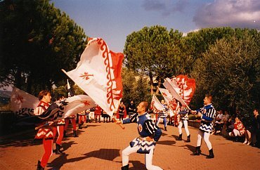 sabndieratori dei Borghi e sestrieri fiorentini 1999
