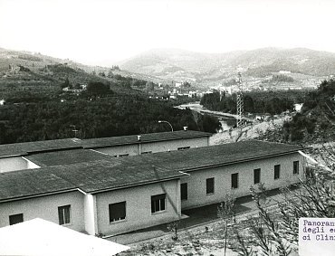 panoramica degli edifici di clinica vallina 1965